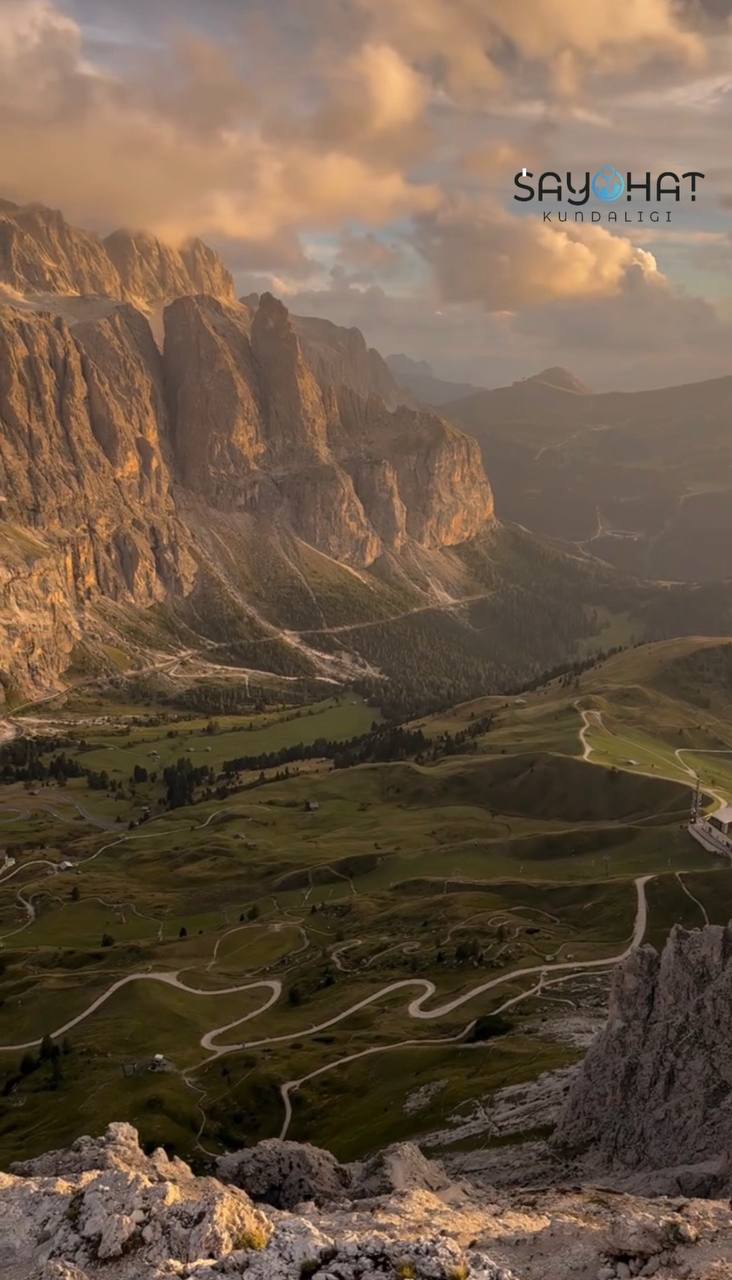 🏔 Italiyaning Dolomit tog‘laridagi betakror dovon